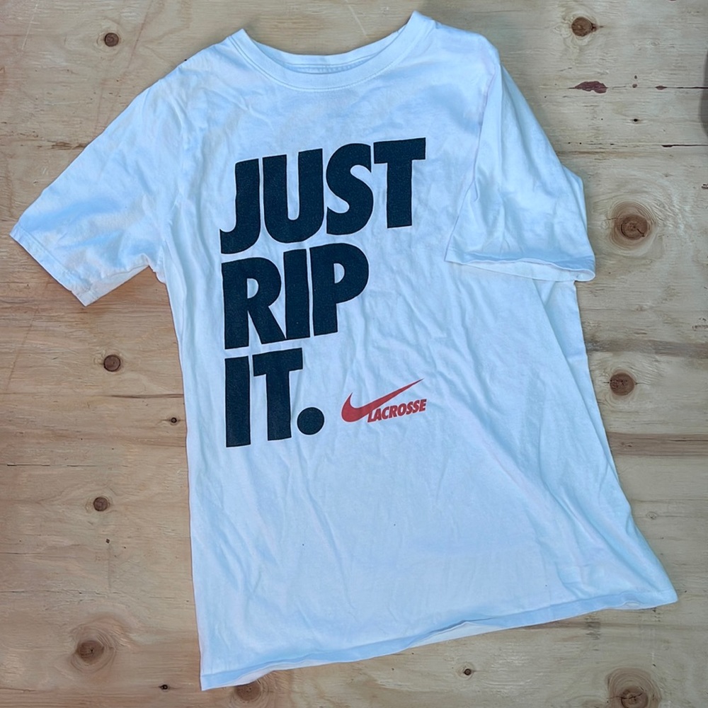 Youth NIKE Lacrosse Just Rip It Tee